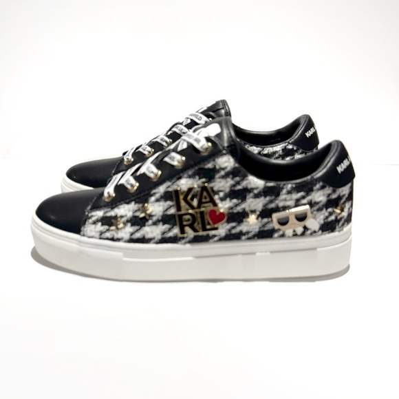 KARL LAGERFELD PARIS Cammy Charm Platform
Sneakers NWT - Picture 7 of 13